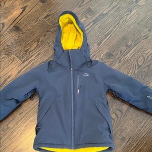 L.L. Bean Kids Snow Patroller Navy Jacket size 10-12 (hard to find!)